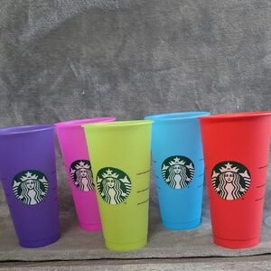 Starbucks Vibrant Reusable Tumbler Collection